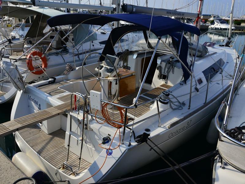 Book yachts online - sailboat - Oceanis 37 - MARINA (low budget monohull!)  - rent