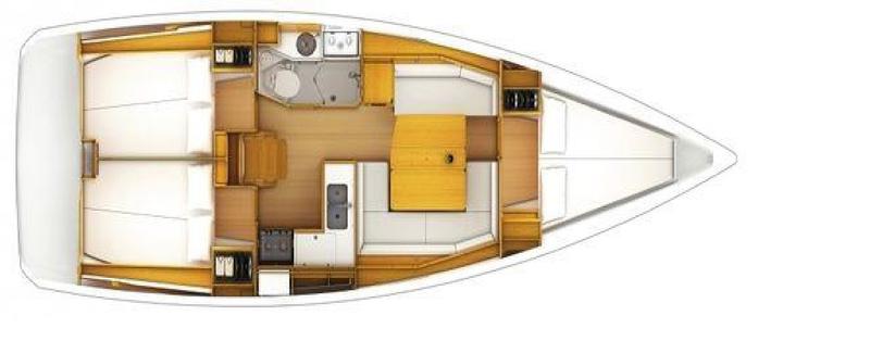 Book yachts online - sailboat - Sun Odyssey 36i - Bella - rent