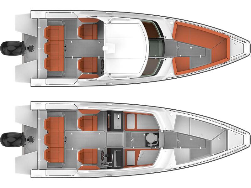 Book yachts online - motorboat - Axopar 24 HT - BALKUN - rent
