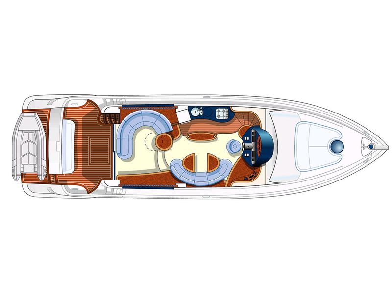 Book yachts online - motorboat - Azimut 55 - Cosmos - rent