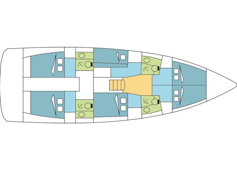 Book yachts online - sailboat - Sun Loft 47 - PRES- 475-21-G - rent