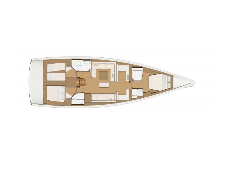 Book yachts online - sailboat - Dufour 520 Grand Large - CL- D52-18-MA - rent