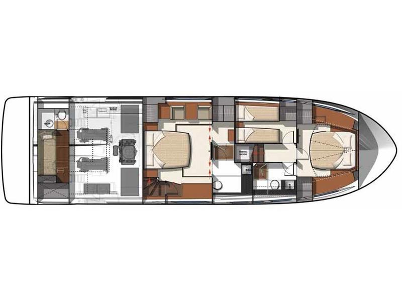 Book yachts online - motorboat - Prestige 550S - Atonika - rent
