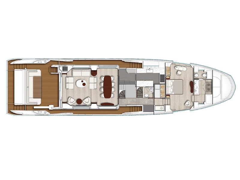 Book yachts online - motorboat - Azimut Grande 27 Metri - Dawo - rent