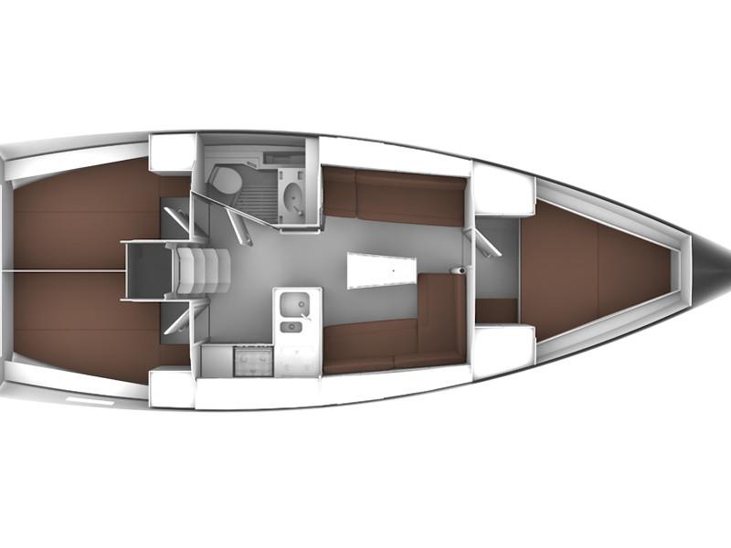 Book yachts online - sailboat - Bavaria Cruiser 37 - Bav Cr 37 - rent