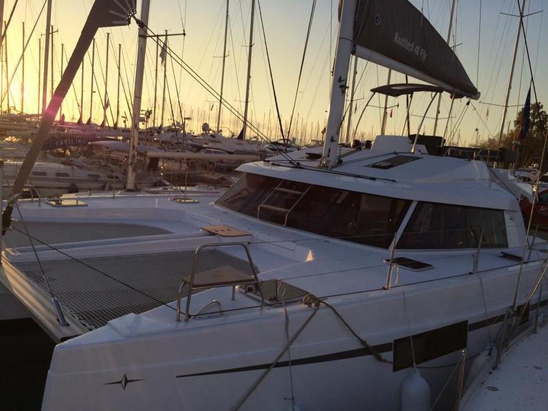 Book yachts online - catamaran - Nautitech 46 Fly A/C &amp; GEN - CABRIO - rent