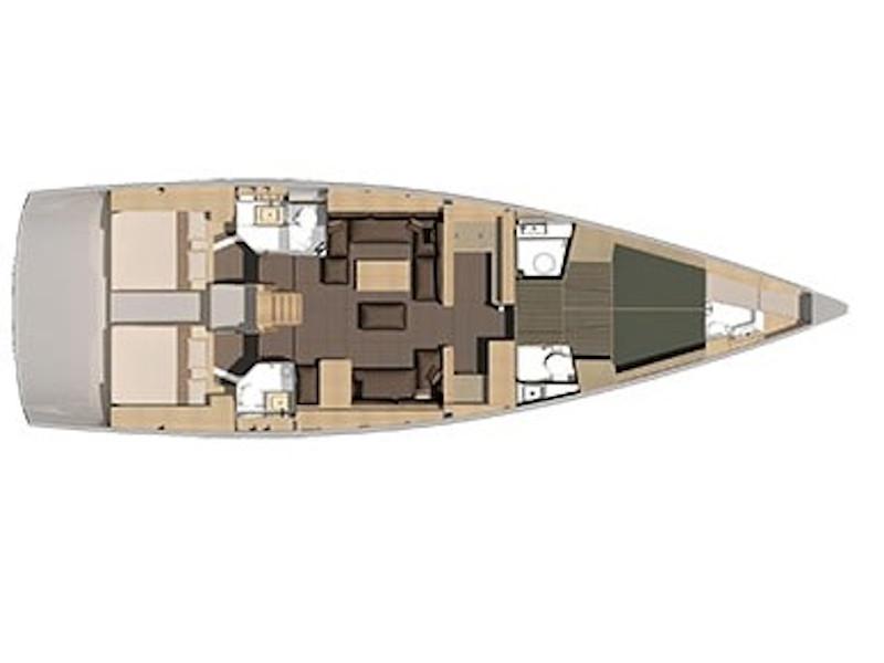 Book yachts online - sailboat - Dufour 56 Exclusive - Magic Planet - rent