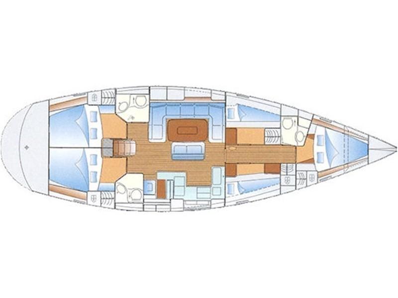 Book yachts online - sailboat - Bavaria 50 Cruiser - sw5-8 - rent