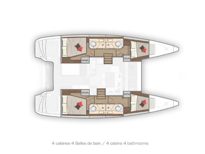 Book yachts online - catamaran - Lagoon 40 - swC6-19 - rent