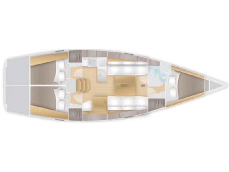 Book yachts online - sailboat - Salona 38 - Rum - rent