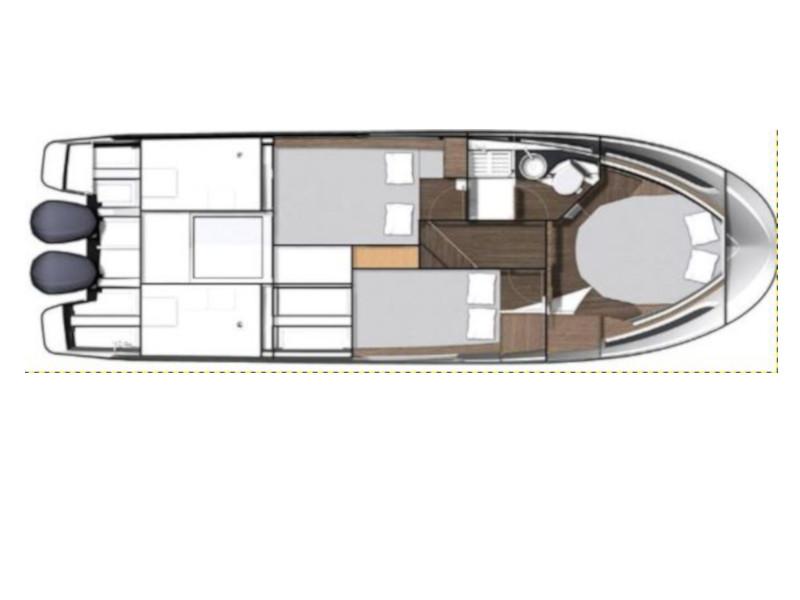 Book yachts online - motorboat - Merry Fisher 1095 FLY - Mala Sirena - rent