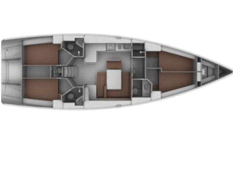 Book yachts online - sailboat - Bavaria Cruiser 45 - Opuh - rent