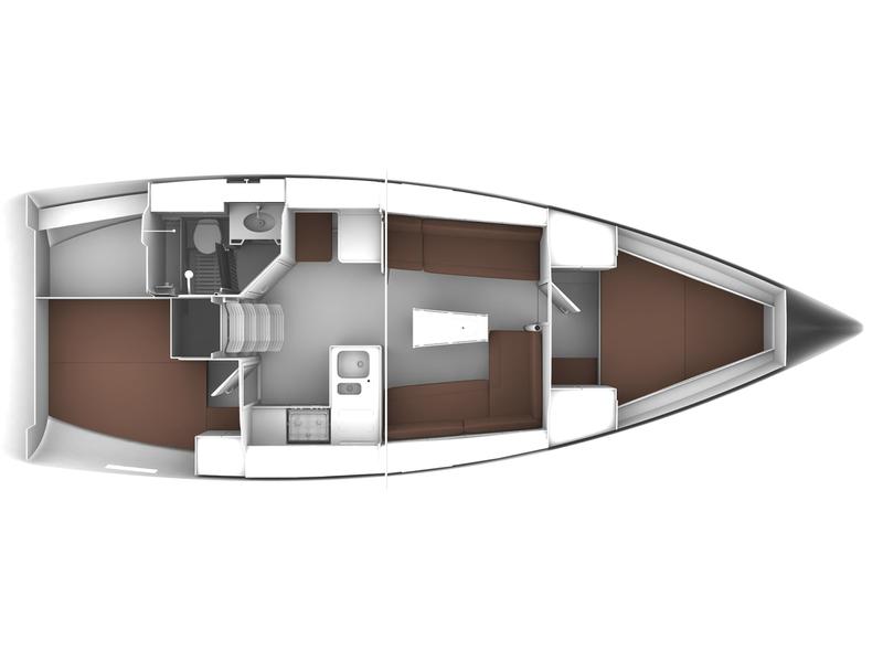 Book yachts online - sailboat - Bavaria 37 - Chnoudalo - Solar &amp; Bow - rent