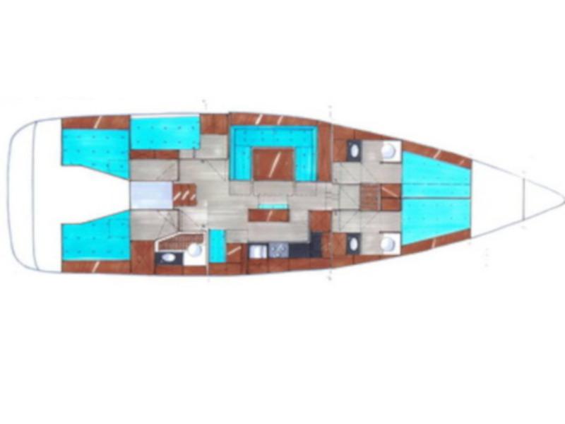 Book yachts online - sailboat - Bavaria 55 Cruiser - Vega - rent