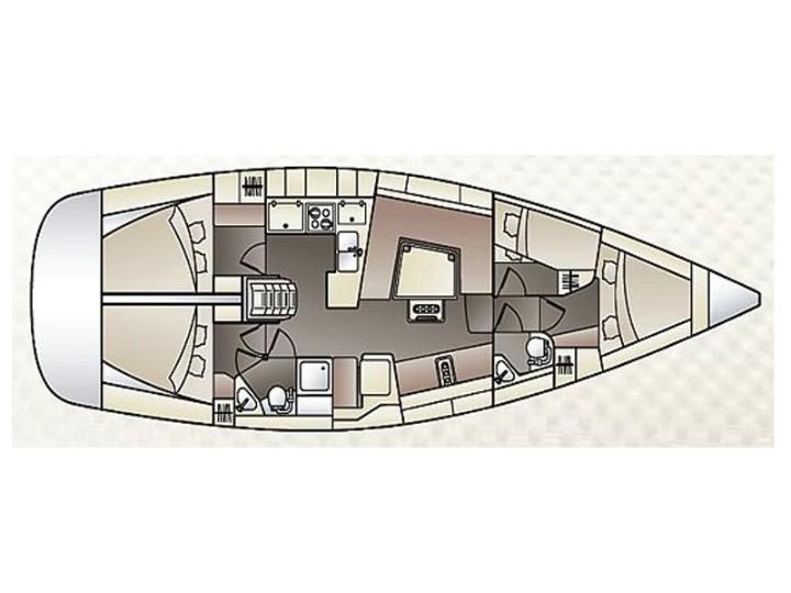 Book yachts online - sailboat - Elan 444 Impression - Moon Shadow  - rent