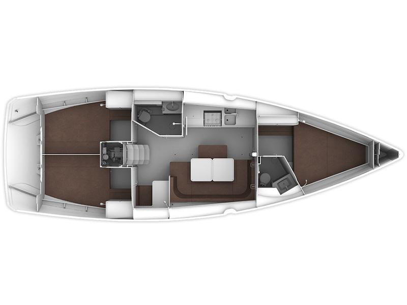 Book yachts online - sailboat - Bavaria 41 Cruiser - Bav41/2015_A - rent