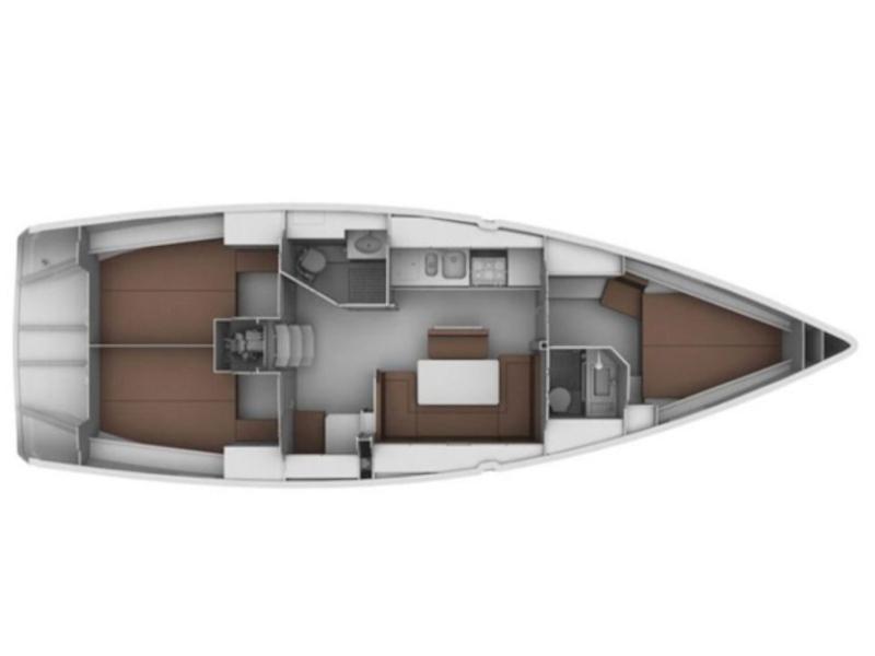 Book yachts online - sailboat - Bavaria 40 Sport - Atlantica - rent