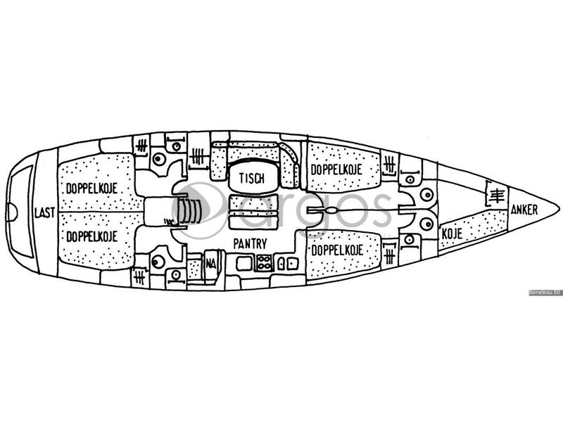 Book yachts online - sailboat - Beneteau 50-4 - Alboran Bikini (Majorca) - rent