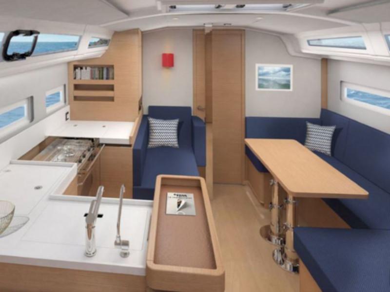 Book yachts online - sailboat - Sun Odyssey 410 - Lyra - rent