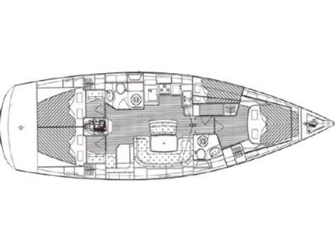 Book yachts online - sailboat - Bavaria 46 Cr - Aruna (TFS) - rent