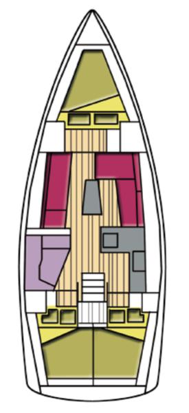 Book yachts online - sailboat - Bavaria Cr 37 - Menkar - rent