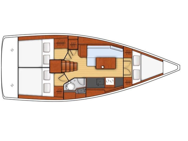 Book yachts online - sailboat - Oceanis 35.1 - Polis - rent