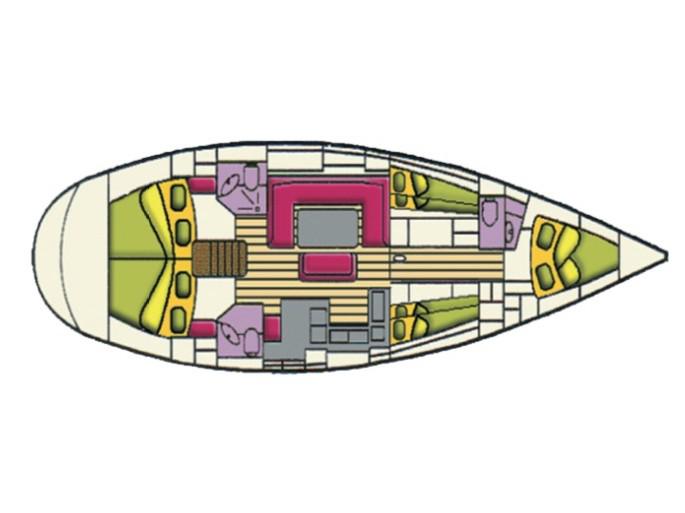 Book yachts online - sailboat - Bavaria 50 Cr - Rigel (Bav 50) - rent