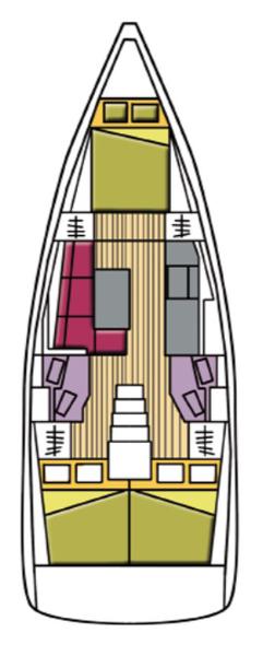 Book yachts online - sailboat - Oceanis 38.1 - Zosma - rent