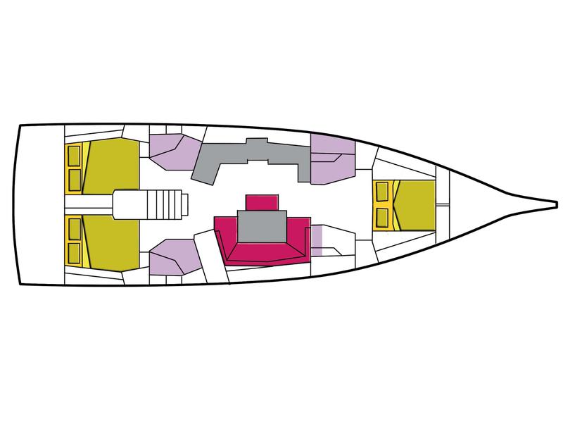 Book yachts online - sailboat - Oceanis 46.1 (3 cab) - Altarf - rent