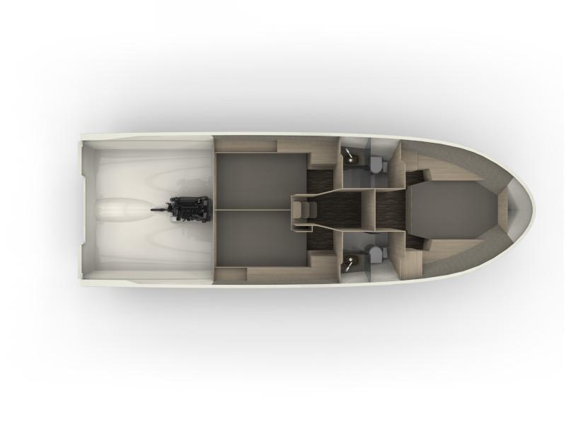 Book yachts online - motorboat - Northman 1200 Elegance Flybridge - ELEGANCE FLYBRIDGE - rent