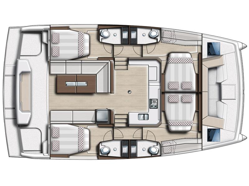 Book yachts online - catamaran - Bali Catspace - BALspace-21 - rent