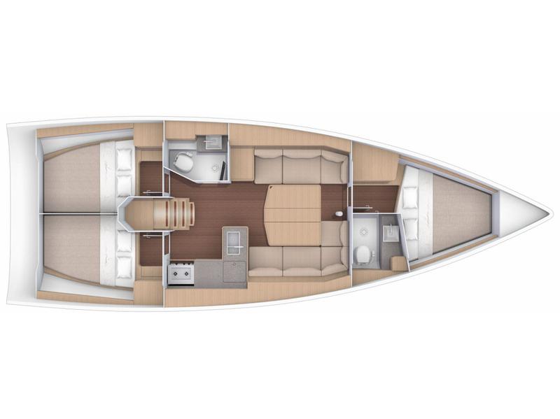Book yachts online - sailboat - Dufour 390 - D390-20-I - rent