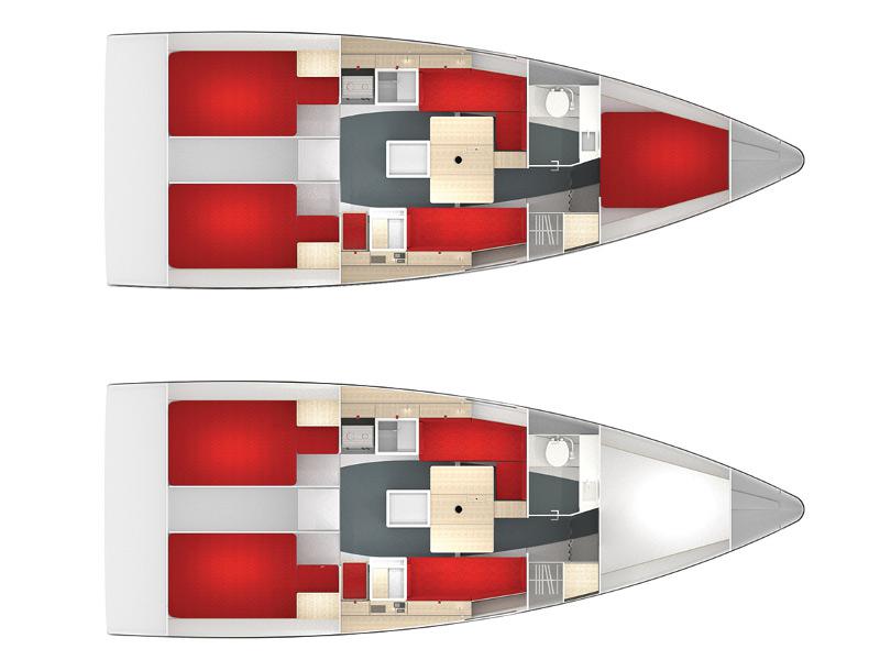 Book yachts online - sailboat - Pogo 36 - Aminata - rent
