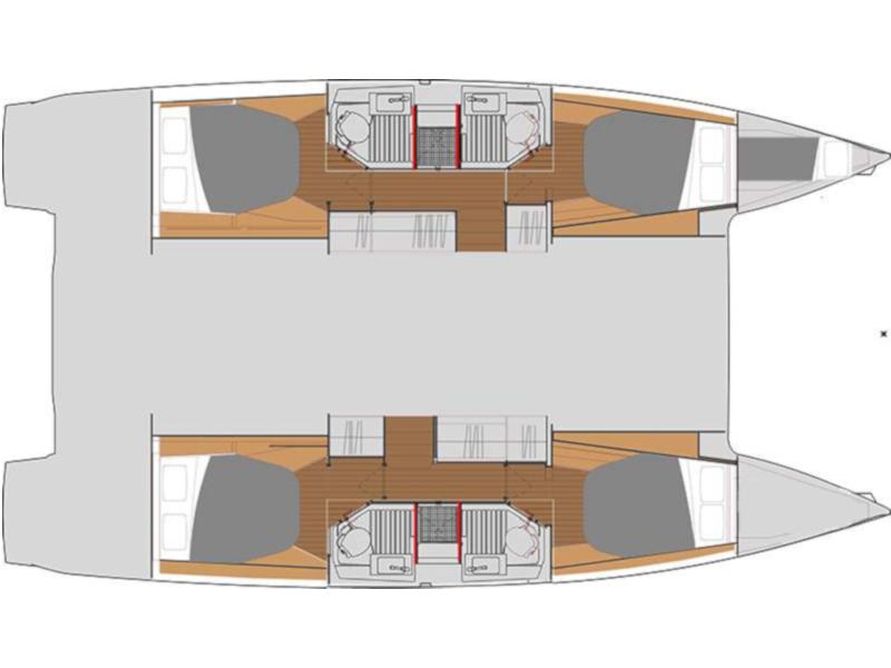 Book yachts online - catamaran - Astréa 42 - Bonita - rent