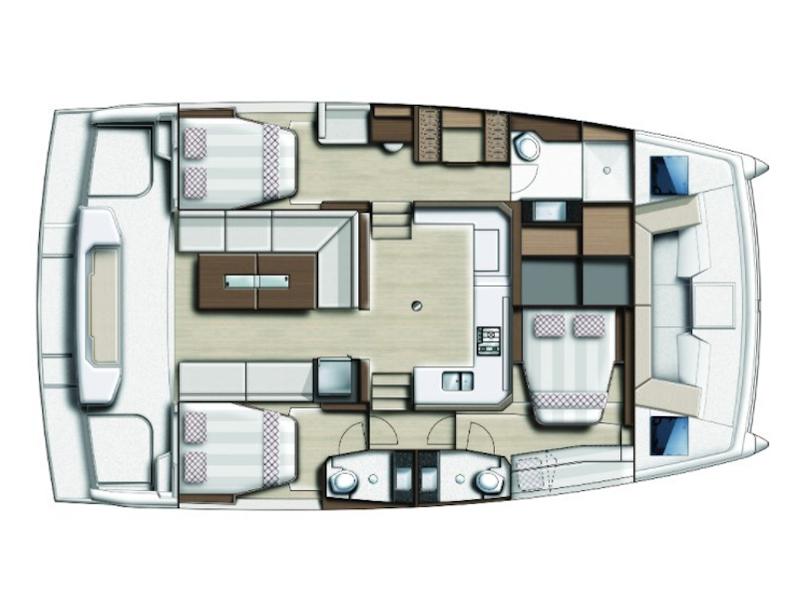 Book yachts online - catamaran - Bali Catspace - MER &amp; VENT - rent