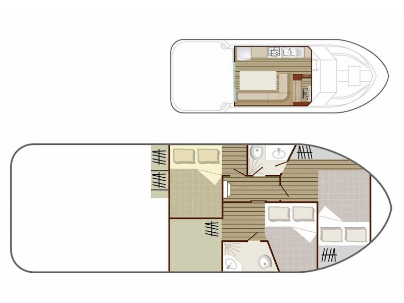Book yachts online - motorboat - Sedan 1010 - VENAREY les L. FR - rent