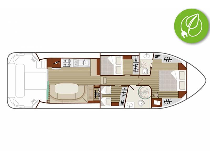 Book yachts online - motorboat - Estivale Sixto Green - SAND FR - rent