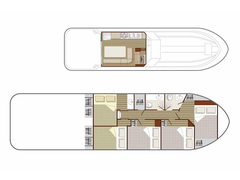 Book yachts online - motorboat - Sedan 1310 - ARLES FR - rent