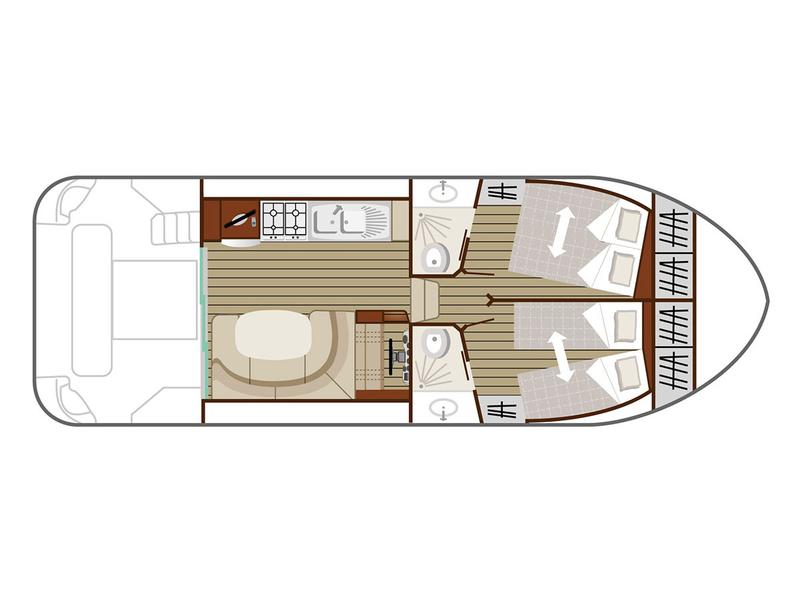 Book yachts online - motorboat - Estivale Quattro B - Heusden NL - rent