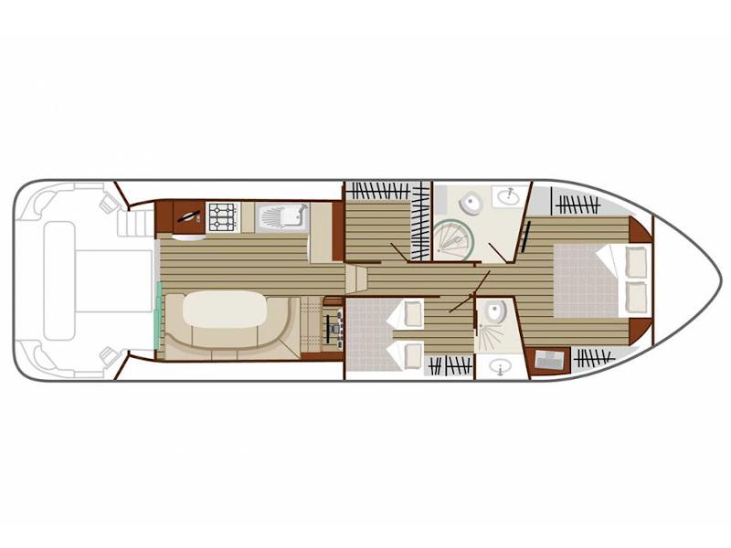 Book yachts online - motorboat - Estivale Sixto Prestige C - NIDERVILLER  FR - rent