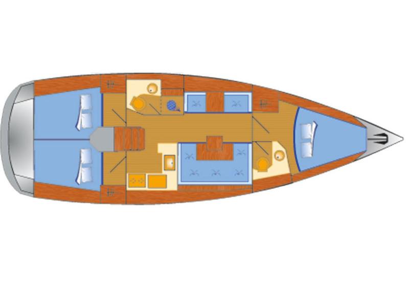 Book yachts online - sailboat - Sun Odyssey 419 - Espresso - rent