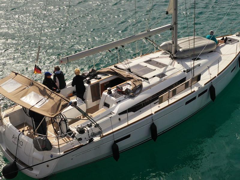 Book yachts online - sailboat - Sun Odyssey 479 - Anna - rent