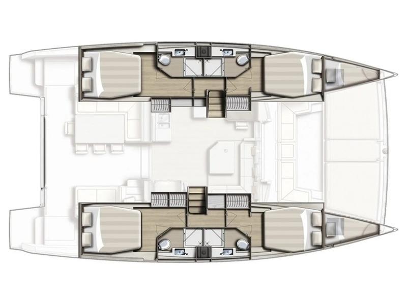 Book yachts online - catamaran - Bali 4.3 - Linda - rent