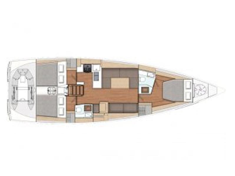 Book yachts online - sailboat - X-Yachts X4.9 - Xstatic - rent