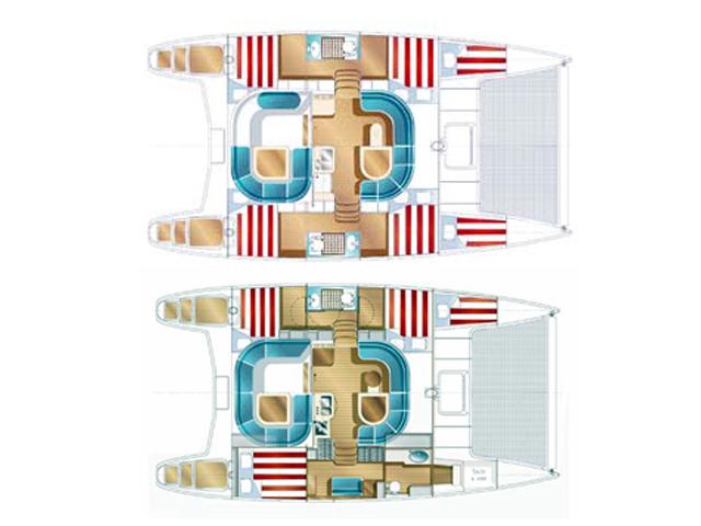 Book yachts online - catamaran - Nautitech 40 - Juliadesé - rent