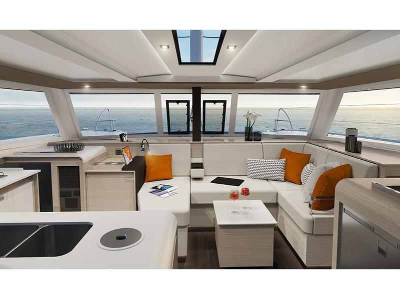 Book yachts online - catamaran - Fountaine Pajot Isla 40 - Artemis- A/C &amp; Watermaker &amp; Generator &amp; Gas barbecue  - 4 Cabins/4 Heads + Skiper's Cabin - rent