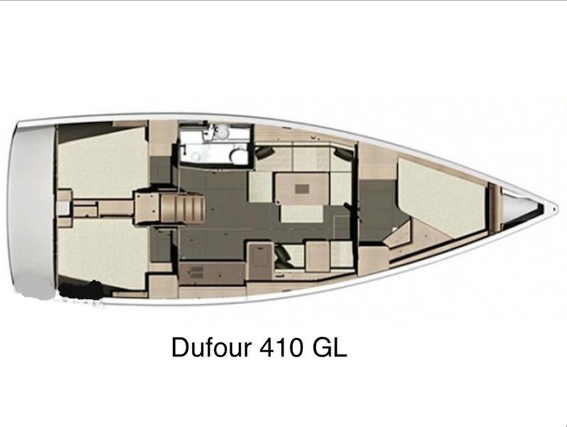 Book yachts online - sailboat - Dufour 410 Grand Large 6 - Swallow - rent