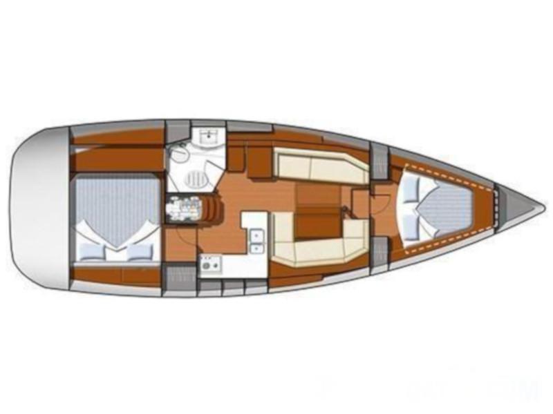 Book yachts online - sailboat - Sun Odyssey 39 DS - Afroditi - rent