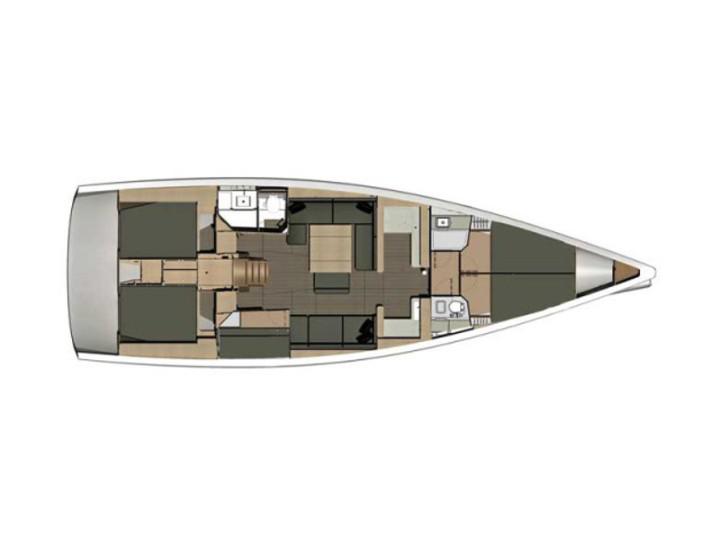 Book yachts online - sailboat - Bavaria 45 Cruiser - B45 Cruiser  - rent