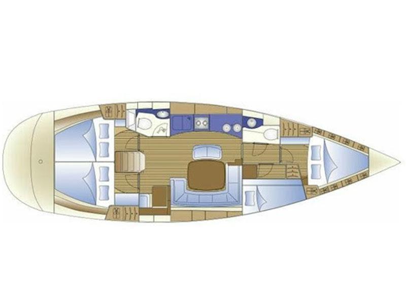 Book yachts online - sailboat - Bavaria 44 - Twins - rent